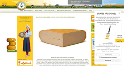 Desktop Screenshot of goudakaeseshop.de